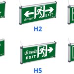 Tiêu chuẩn về chiều cao khi lắp đặt đèn Exit