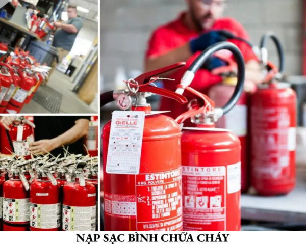 Tại sao phải nạp sạc bình chữa cháy?